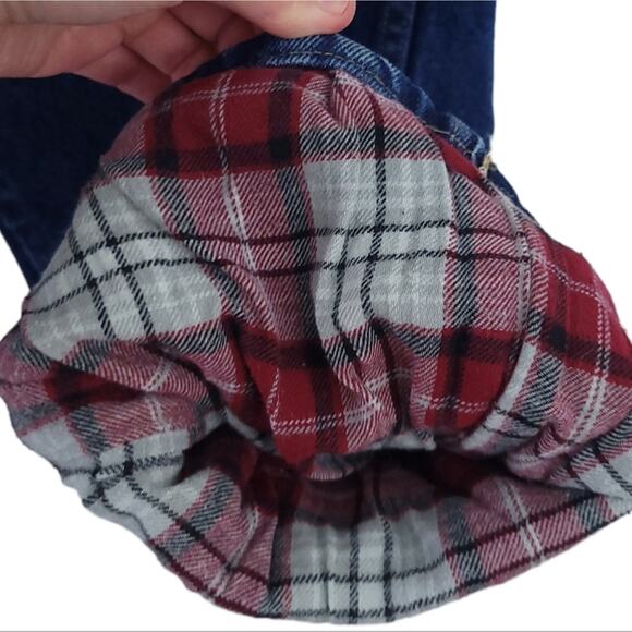 Cabelas Flannel Lined Blue Jeans 40X30 Denim Cold Weather Pants - Picture 4 of 6